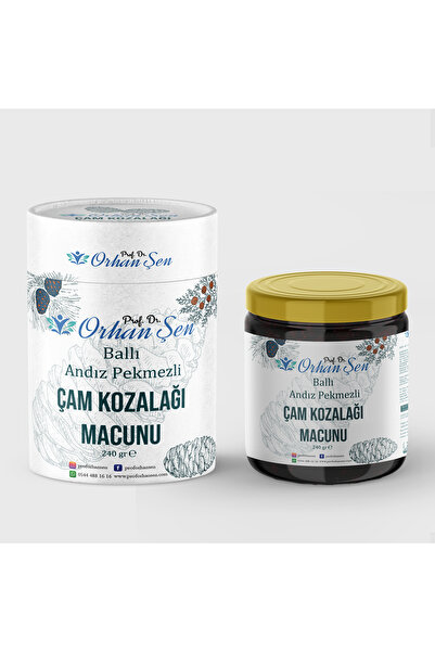 DR ŞEN Çam Kozalağı Macunu Katkısız Çiçek Balı Andız pekmezi Çörekotu Zencefi...