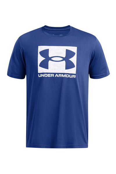 Under Armour Tricou bărbați UA ABC CAMO BOXED LOGO SS albastru
