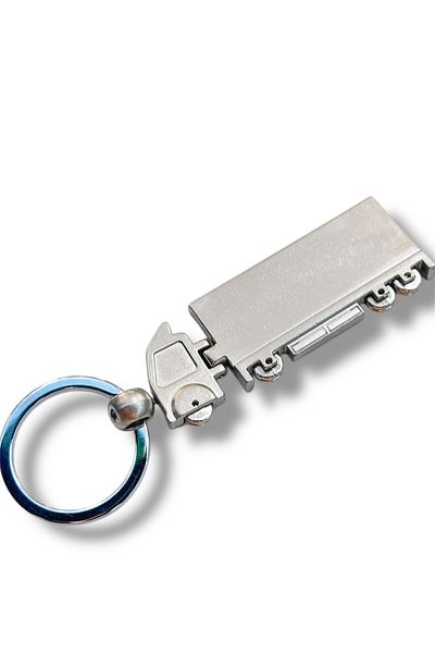 The Simu Metal Truck Keychain