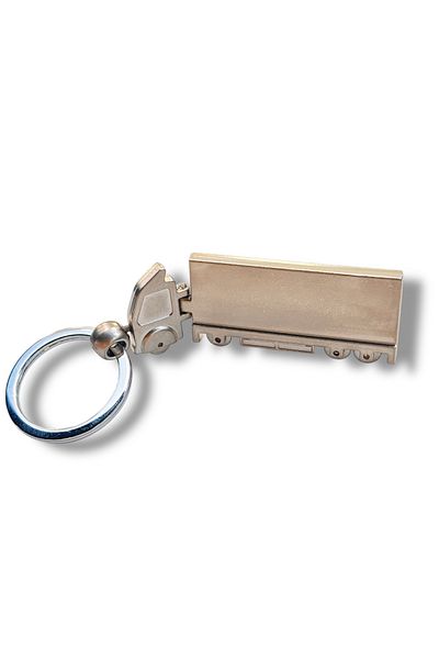 The Simu Metal Truck Keychain