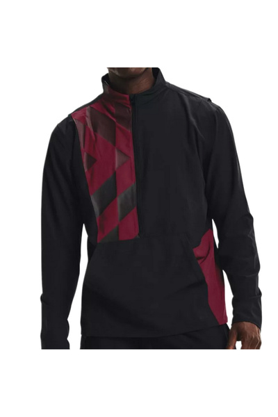 Under Armour Anorak UA Run Anywhere pentru bărbați, negru