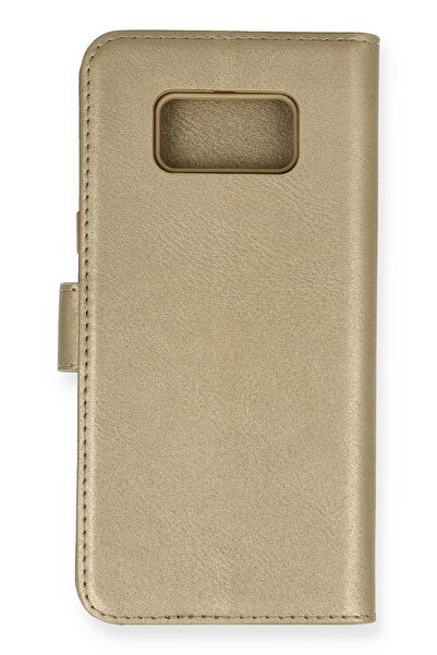 Bilişim Akademi Samsung Galaxy S8 Kılıf Deri Kartlıklı Kılıf Kapaklı Kılıf - ...