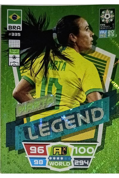 Panini Marta Legend Kart Feminin World Cup