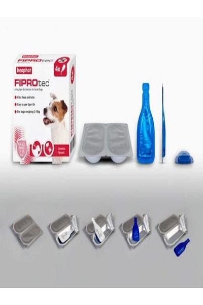 Beaphar Fiprotec for Small Dog 4 Pipettes