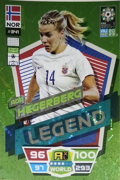 Panini Ada Thegerberg Legend Card