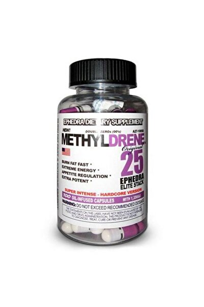 Cloma Pharma ميثيلدرين إيليت ستاك لحرق الدهون، 100 كبسولة