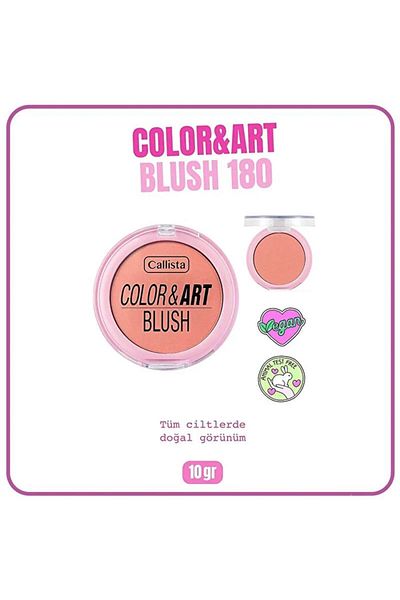 Callista Color Art Blush Blush - No:180 Pink Perfection - 1 Piece