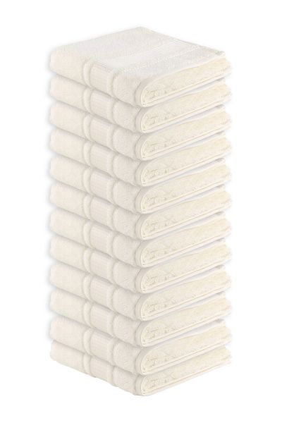 Özdilek Özdilek Colourist 50X90 cm Hand-Face Towel 12 Pcs
