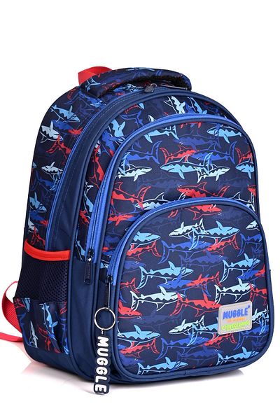 MUGGLE Rucsac de școală Mu-006 Shark