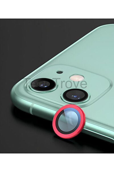 TechTrove واقي عدسة الكاميرا لهاتف Apple iPhone 12، خالي من بصمات الأصابع، جو...
