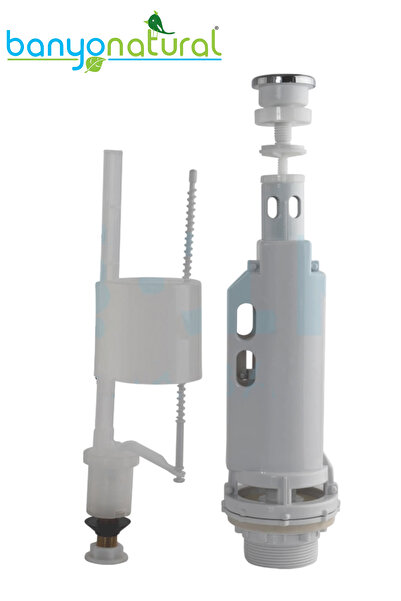 banyonatural 1 Kalite Tek Basmalı Rezervuar Star Stop Basmalı Iç Takım Klozet...