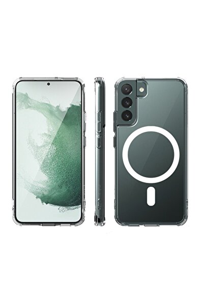 Bilişim Akademi Samsung Galaxy S22 Uyumlu Kılıf Magsafe Kılıf Özellikli Mıkna...