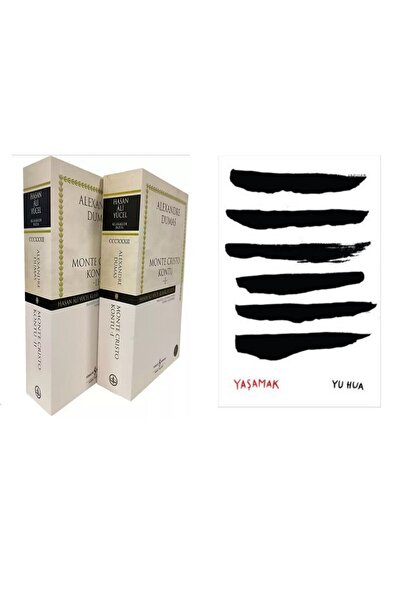 TÜRKİYE İŞ BANKASI KÜLTÜR YAYINLARI Monte Cristo Kontu - 2 Kitap Takım - Alex...