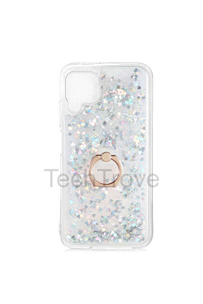 TechTrove Huawei P40 Lite Kılıf Simli Sıvılı Tasarım Kamera Koruma Çıkıntılı ...
