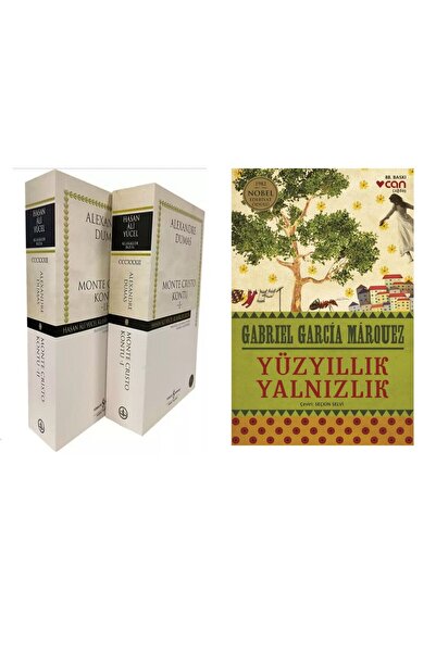 TÜRKİYE İŞ BANKASI KÜLTÜR YAYINLARI Monte Cristo Kontu - 2 Kitap Takım - Alex...