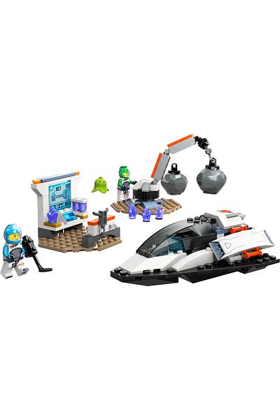 LEGO ®   City Spaceship and Asteroid Discovery 60429 - 4+ Creative Toy Construction Set (126 Pieces)