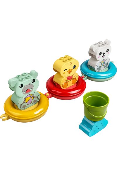 LEGO ®   Duplo ®   Bath Time Fun: Floating Animal Train 10965 - 1½+ Educational Toy Set (14 Pr