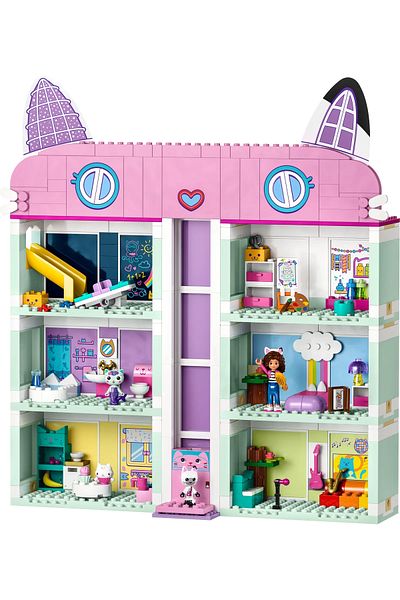 LEGO ® مجموعة ألعاب بناء بيت الدمية جابي 10788 (498 قطعة)