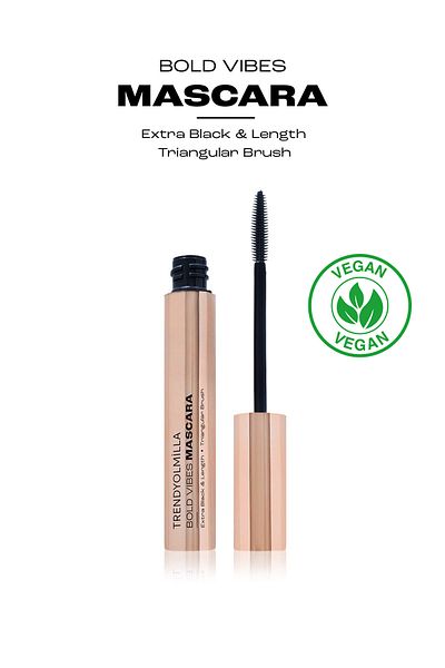 Trendyolmilla Beauty Μακρά Μαύρη Μάσκαρα - Extra Black, TKZAW25MS00000