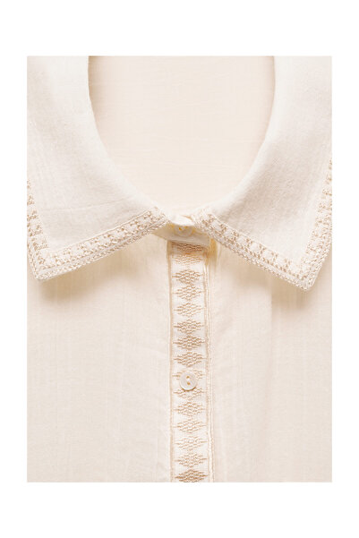 MANGO Woman Gömlek Kadın / Kız Yetişkin