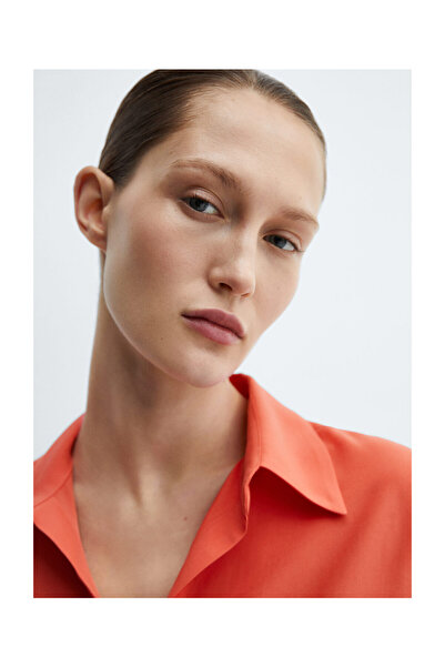 MANGO Woman Gömlek Kadın / Kız Yetişkin