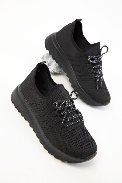 SOHO Černo-černé dámské tenisky 19118