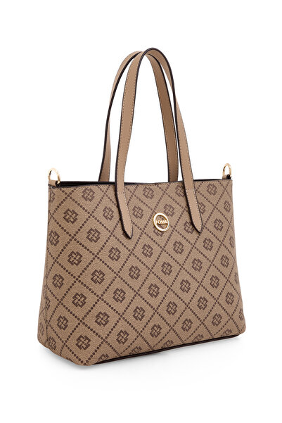 Fossil Γυναικεία τσάντα χειρός και χιαστί ώμου Tram Mink 05FO25Y5057