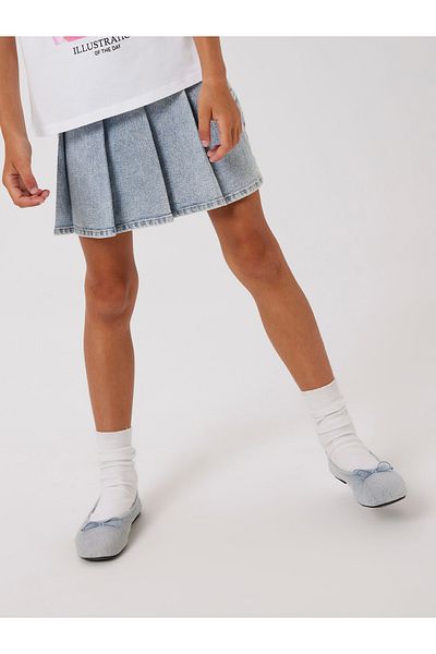 name ıt Nkfdebi Short Dnm Pleat Skirt 4064-ft