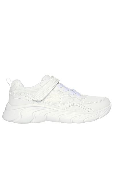 SKECHERS Textured Running Shoes with Hook and Loop Closure - DYNAMIC DASH