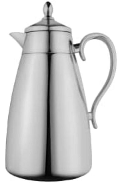 ALSAIF Shahd Coffee And Tea Vaccum Flask Size: 0.65 Liter, Colour: Silver