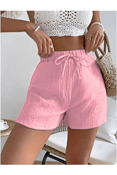 MOONBULL Belden Bağlamalı Şort