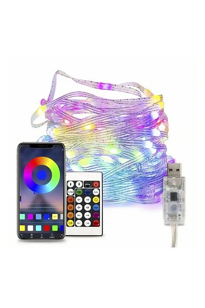 Forlife Ip67 Smart Fairy Led with Bluetooth (10 Meters + Rgb)