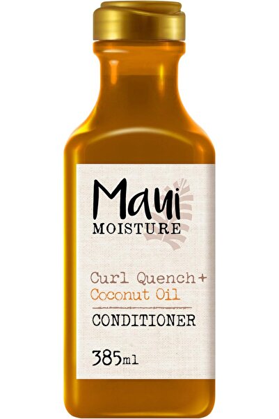 Maui Moisture بلسم، العناية بالشعر المجعد + زيت جوز الهند، 385 مل