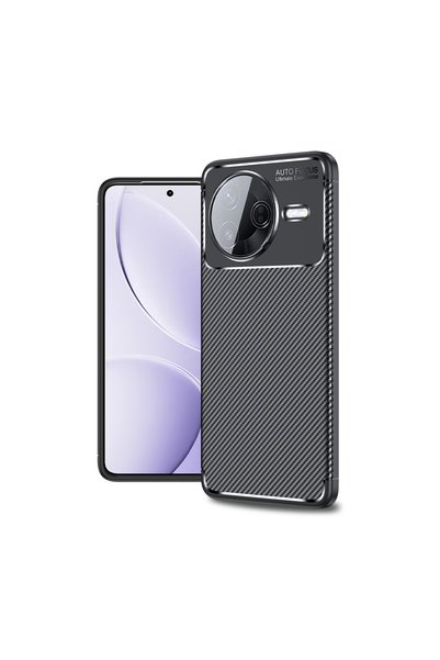 tekno grup Poco F7 Pro Case Tkng  Silicone Cover - Black