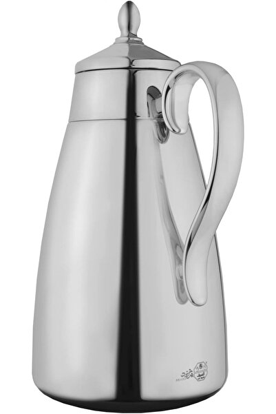 ALSAIF Vacuum Insulated Shahad Flask for Coffee and Tea by Alsaif, 650ml Capacity, Silver Color
