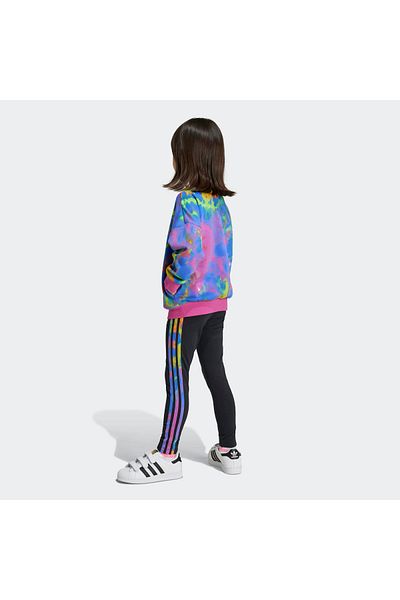 adidas Detská tepláková súprava İz4678 Model - Crew Ls