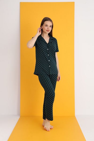 ELİTOL Bamboo Buttoned Pajama Set