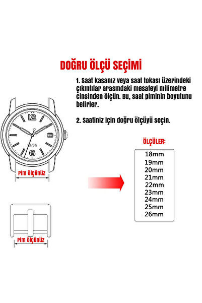 Saatse Paslanmaz Çelik Saat Pimi Yaylı Susta 40 Adet Karışık Chr360