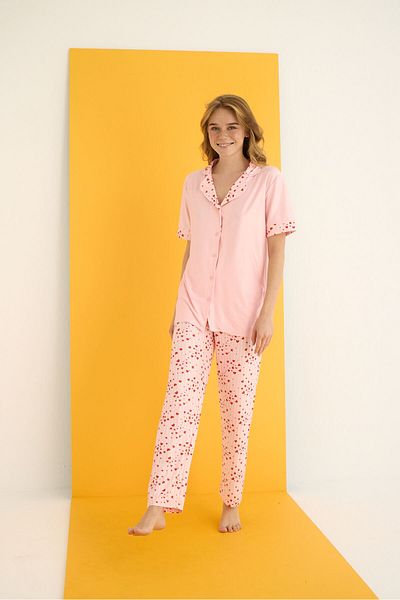 ELİTOL Marla Buttoned Pajama Set