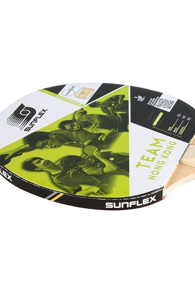 SUNFLEX Unisex Colorful Sunflex Table Tennis Racket Youth Team H.Kong M.T.Rkt 10376