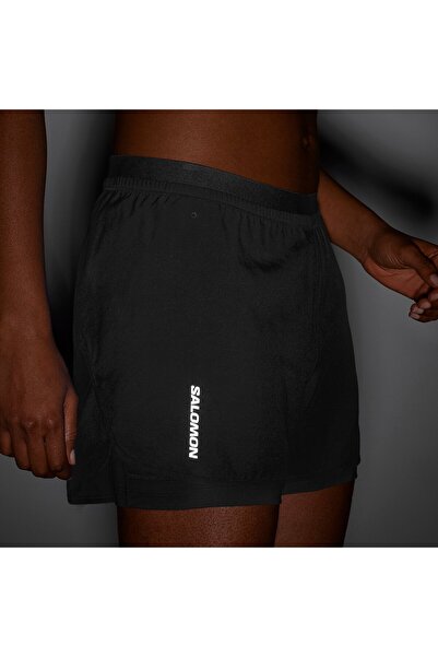 Salomon CROSS 2IN1 Kadın Koşu Şortu Black LC1892100