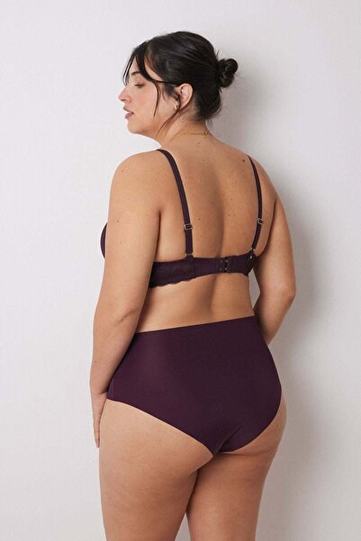 Women'secret Lilac microfibre high waist panty