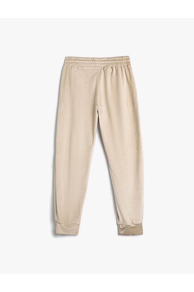 Koton Winter Pajama Bottoms Soft Textured with Pockets