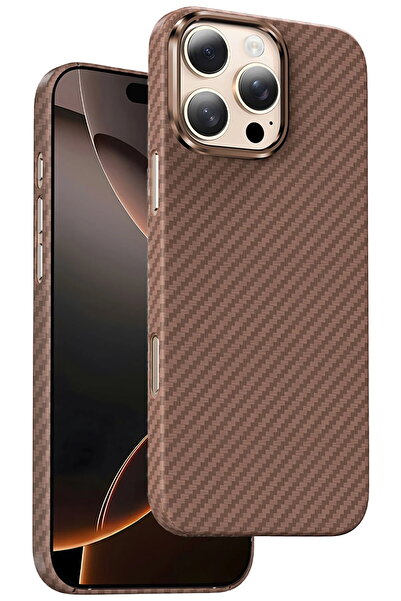 KeepHone iPhone 16 Pro Max Kılıf Magsafe Şarj Özellikli 0,5 Süper İnce Aramid...