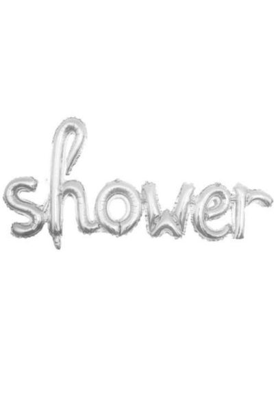 SUNSTEP Shower El Yazılı Folyo Balon & 113*47cm & Baby Shower Cinsiyet Parti ...
