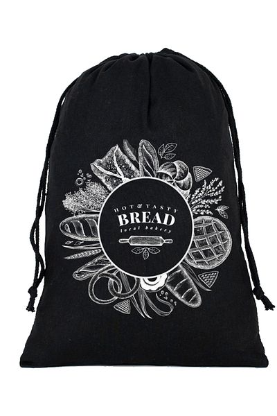 Boomtown Large Size Cloth Bread Bag