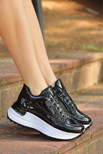 LEYDİ SHOES LEO SİYAH RUGAN SPOR