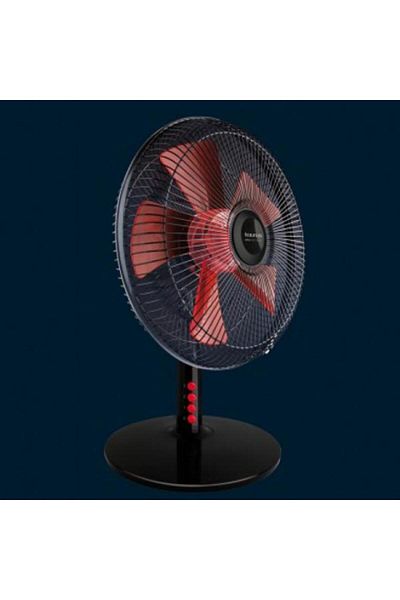 Taurus Taurus Boreal 12 Elegance desk fan, 40 W, 3 speeds, 40 cm (Black/Red)