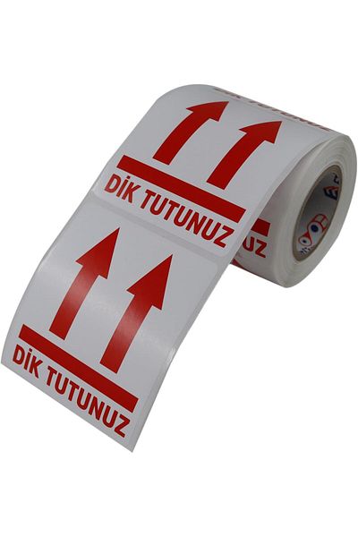 DERİK Htsp Labels , Ready Al Fast Get Upright You Label 70mm X 80mm 250 Pcs in a Roll Coated Roll Etiquetas