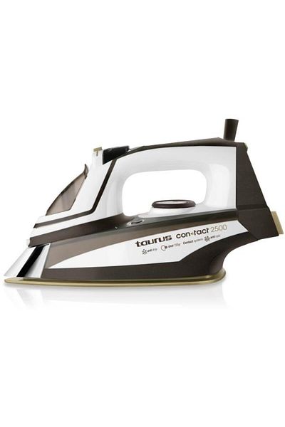 Taurus Fier de calcat Taurus Contact, Talpa Gold Satin, 2500 W, 0.35l (Alb-Negru)